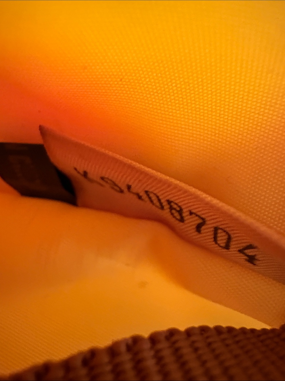 Vintage Dooney & Bourke Floral Tote with Pink, Green, and Orange Accents. - Picture 10 of 16